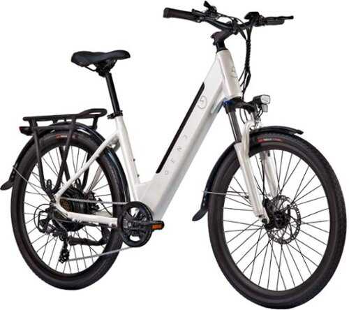 Rent to own GEN3 - The Stride Step-Thru eBike w/ 45 mi Max Operating Range and 20 MPH Max Speed - White