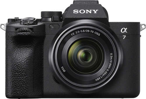 Sony - Alpha 7 IV Full-frame Mirrorless Interchangeable Lens Camera with SEL2870 Lens - Black