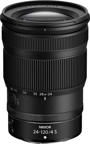 Rent To Own - Nikon - NIKKOR Z 24-120mm f/4 S Standard Zoom Lens for Z Series Mirrorless Cameras - Black