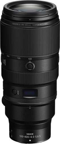 Rent to own Nikon - NIKKOR Z 100-400mm f/4.5-5.6 VR S Super-Telephoto Lens for Z Series Mirrorless Cameras - Black