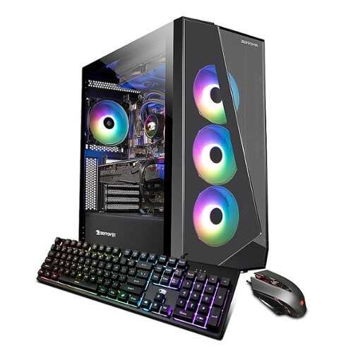 iBUYPOWER - Slate MR Gaming Desktop Intel i5 12600KF -16GB Memory -NVIDIA RTX 3060Ti 8GB -500GB SSD +1TB HDD