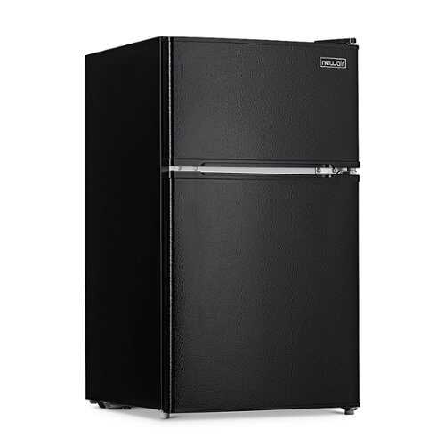 Newair 3.1 Cu. Ft. Compact Mini Refrigerator with Freezer, Auto Defrost, Can Dispenser and Energy Star - Black