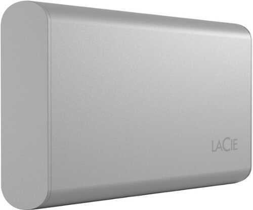 Rent to own LaCie - Portable SSD 1TB External USB-C, US 3.2 Gen 2 Portable Solid State Drive with Rescue Data Recovery Services