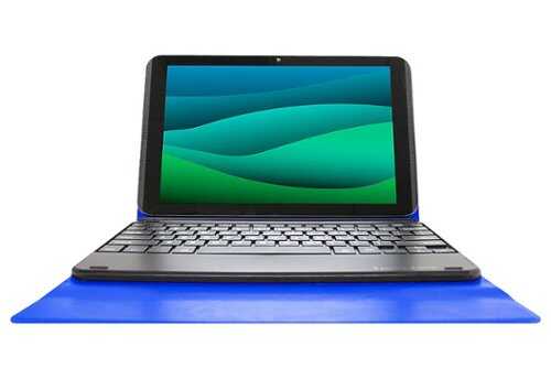 Visual Land Prestige Elite 10QH 10.1" HD Android 11 Tablet 64GB Storage 2GB Memory with Keyboard Case - Blue