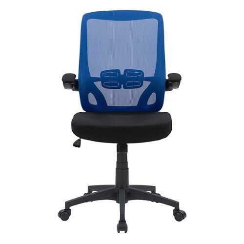CorLiving Workspace High Mesh Back Office Chair in - Blue