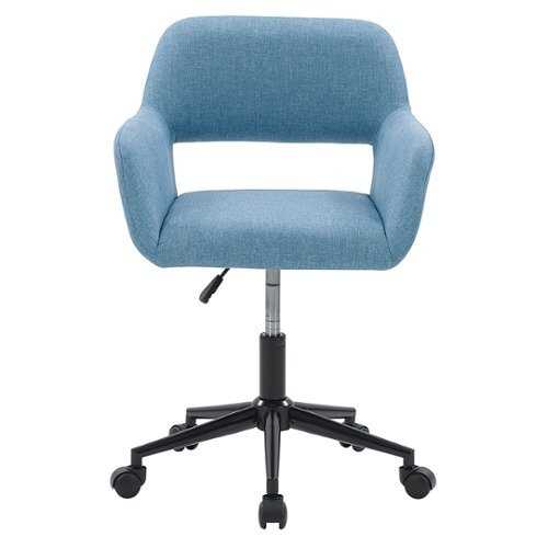 CorLiving Marlowe Upholstered Task Chair - Light Blue