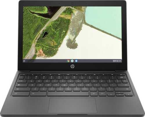 HP - 11.6" Chromebook - MediaTekMT8183 - 4GB Memory - 64GB eMMC - Ash Gray