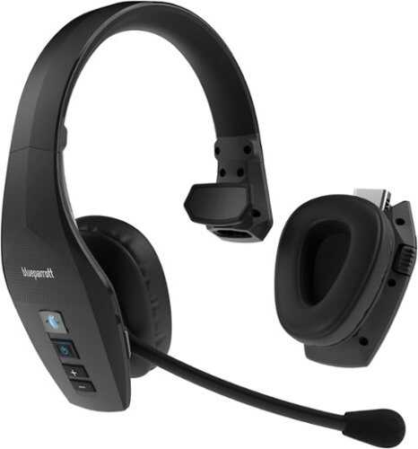 Rent to own BlueParrott - S650-XT 2-in-1 Convertible Wireless Bluetooth Headset with 96% Noise-Cancelling Microphone and Active Noise Cancellation - Black