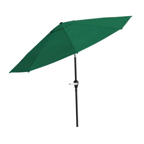 Rent to own Nature Spring - 10-Foot Patio Half Umbrella with Auto Tilt - Hunter Green
