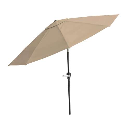 Rent to own Nature Spring - 10-Foot Patio Umbrella with Auto Tilt - Sand