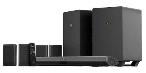 Rent To Own - Nakamichi - Shockwafe 9.2.4Ch 1300W Soundbar System with Dual 10” Wireless Subwoofers, Dolby Atmos and SSE MAX  - Black - Black