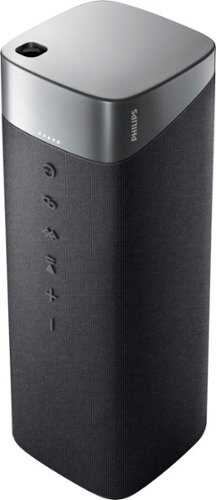Rent to own Philips - Portable Bluetooth Wireless Speaker with IPX7 Water Resistance and Built-in Power-bank - Gray