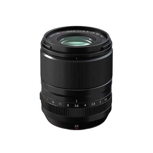 Rent To Own - XF 23mm f/1.4 Standard Prime Lens for Fujifilm X-Mount System Cameras - Black