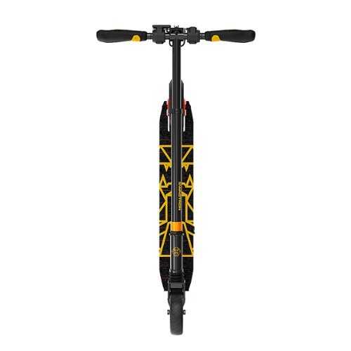 Rent to own Swagtron - Swagger Foldable Electric Scooter w/7.9 Mi Max Operating Range & 15.5 mph Max Speed - Orange