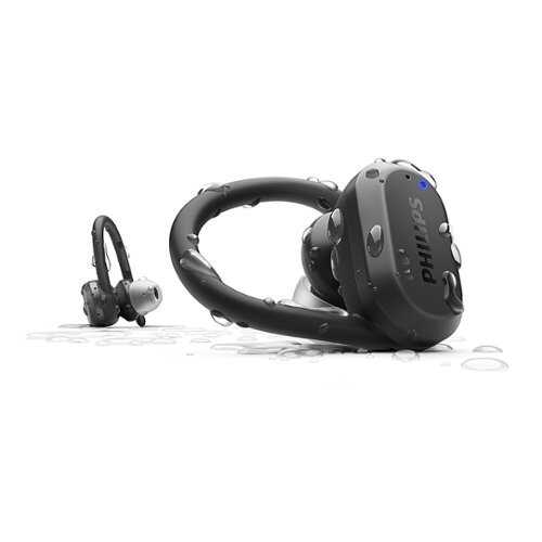 Philips - A7306 True Wireless Sports Headphones - Black