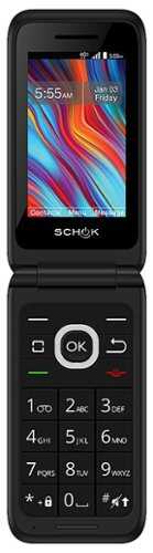 Rent to own Schok - Classic Flip Phone (Unlocked GSM / Verizon) - Blue, Red