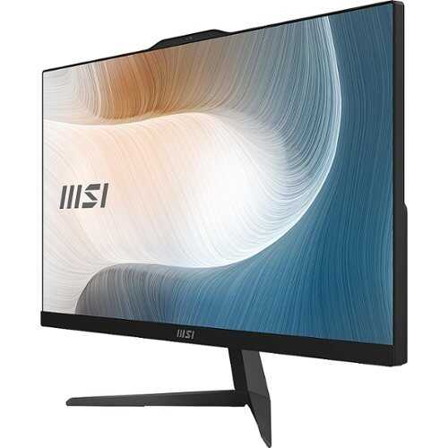 Rent to own MSI - Modern 23.8" Touch-Screen All-In-One - Intel Pentium Gold - 4 GB Memory - 128 GB SSD - Black