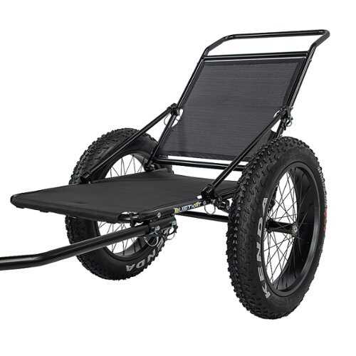 Rent to own QuietKat - Cargo Trailer - Two Wheel All-Terrain Cart - Black