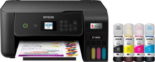 Rent to own Epson - EcoTank ET-2800 All-in-One Printer, Black - Black