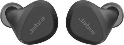 Jabra - Elite 4 Active True Wireless Noise Cancelling In-Ear Headphones - Black