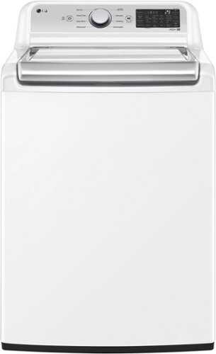 Rent To Own - LG - 5.5 Cu. Ft. Smart Top Load Washer with TurboWash3D - White