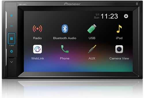 Rent to own Pioneer - DMH-240EX 6.2-Inch Double-DIN Digital Receiver - Black