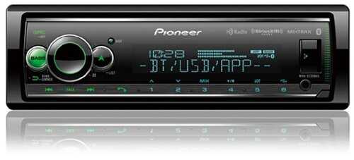 Rent to own Pioneer - 1 DIN In-Dash Media Receiver - Black