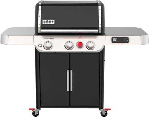 Rent to own Weber - Genesis Smart Gas Grill EX-325s 3-Burner Propane Gas Grill - Black