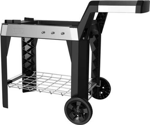 Rent To Own - Weber - Pulse 2000 Electric Grill Cart - Black