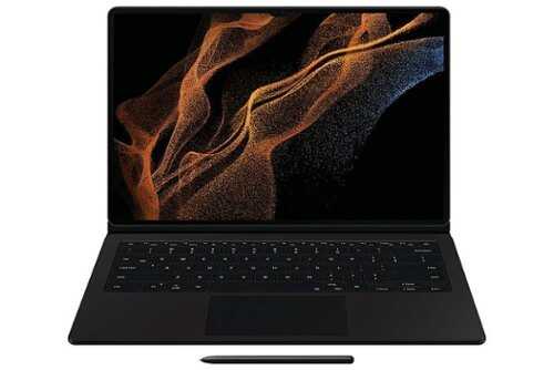 Rent to own Samsung - Galaxy Tab S8 Ultra Book Cover Keyboard - Black