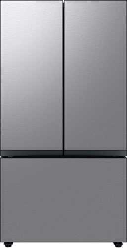 Samsung - 30 cu. ft Bespoke 3-Door French Door Refrigerator with AutoFill Water Pitcher - Stainless steel