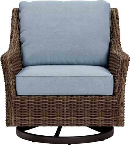 Rent to own Yardbird® - Harriet Outdoor Swivel Glider Chair - Mist