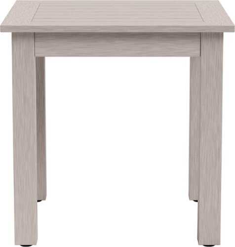 Rent To Own - Yardbird® - Eden Outdoor Side Table - Faux Weathered Teak