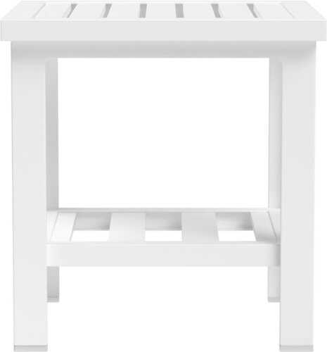 Rent To Own - Yardbird® - Luna Outdoor Side Table - White