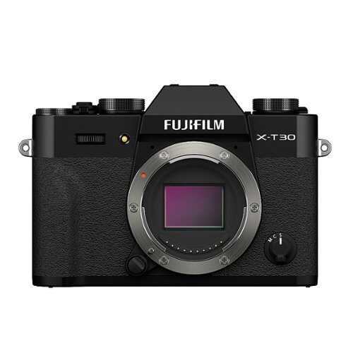 Rent to own Fujifilm - X-T30 II Mirrorless Camera Body Only - Black