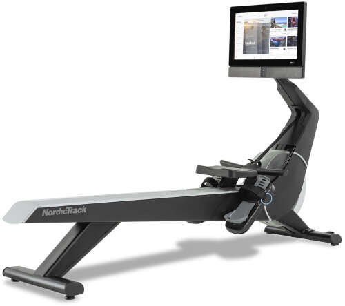 Rent to own NordicTrack RW900 Smart Rower with Upgraded 22” HD Touchscreen and 30-Day iFIT Family Membership - Black