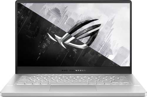 ASUS - ROG Zephyrus 14" FHD 144Hz Gaming Laptop - AMD Ryzen 7 - 16GB DDR4 Memory - NVIDIA RTX 3060 - 512GB PCIe SSD - Moonlight White