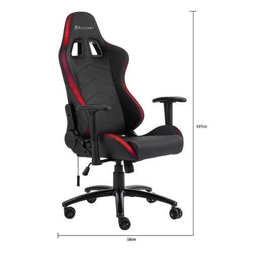 X Rocker - Thrasher RGB PC Gaming Chair - Black