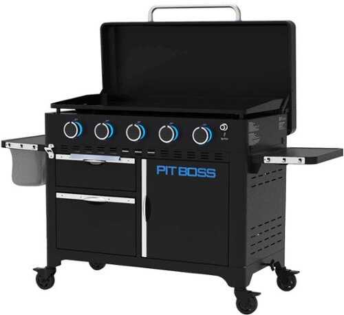 Rent to own Pit Boss - Ultimate Outdoor Gas 5-Burner Griddle - Black