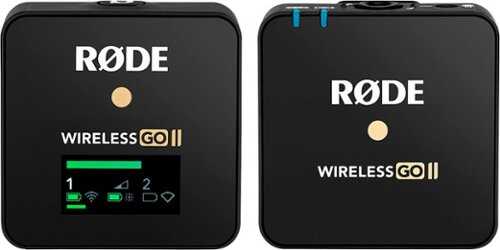 Rent to own RØDE - WIRELESS GO II Single Set Wireless Microphone System