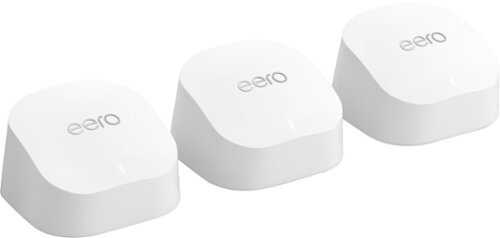 eero 6+ AX3000 Dual-Band Mesh Wi-Fi 6 System (3-pack) - White