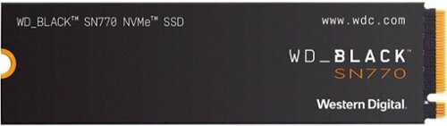 Rent to own WD - WD_BLACK SN770 500GB Internal PCIe Gen 4 x4 Solid State Drive