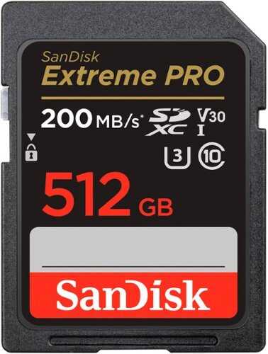 Rent to own SanDisk - Extreme PRO 512GB SDXC UHS-I Memory Card