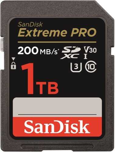 Rent to own SanDisk - Extreme PRO 1TB SDXC UHS-I Memory Card