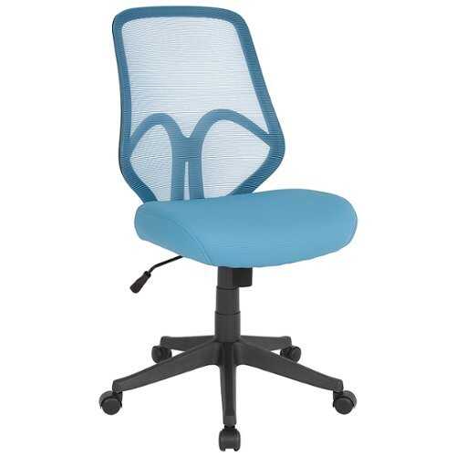 Flash Furniture - Salerno Series High Back Mesh Office Chair - Light Blue