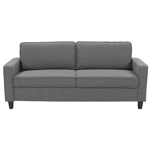 CorLiving Georgia Fabric Three Seater Sofa - Grey