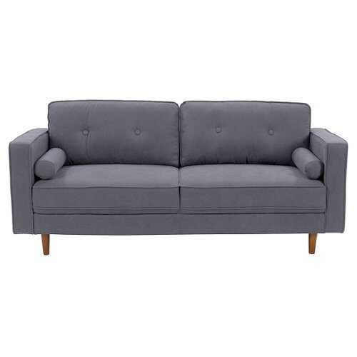 CorLiving Mulberry Fabric Upholstered Modern Sofa - Grey