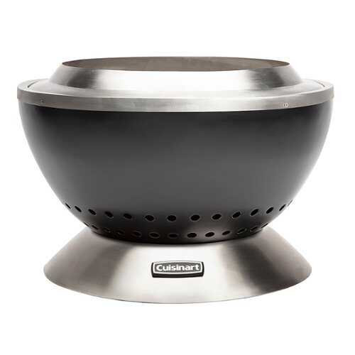 Rent to own Cuisinart - Cleanburn Fire Pit - Black