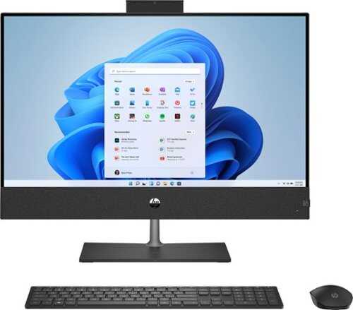Rent to own HP - Pavilion 24" Touch-Screen All-In-One - Intel Core i5 - 12GB Memory - 1TB SSD - Sparkling Black