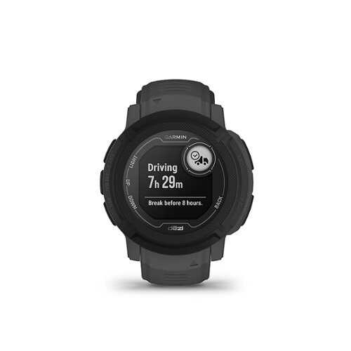 Garmin - Instinct 2 dēzl Edition 33mm Smartwatch Fiber-reinforced Polymer - Graphite